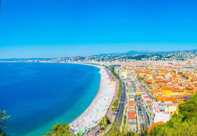in nice uber taxi chauffeur